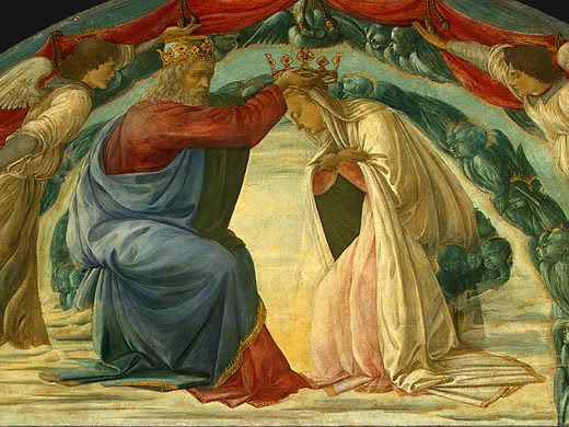 Coronation be Filippino Lippi