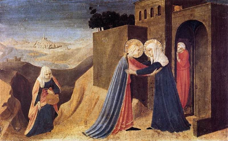 Visitation by Fra Angelico