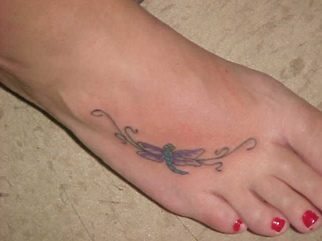 Beautiful Dragonfly Tattoos