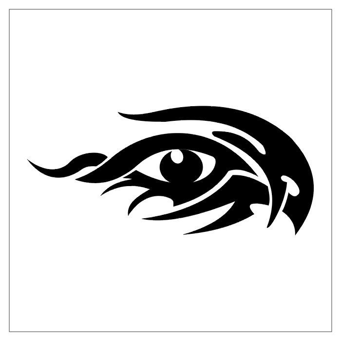 Tribal Eye Tattoos