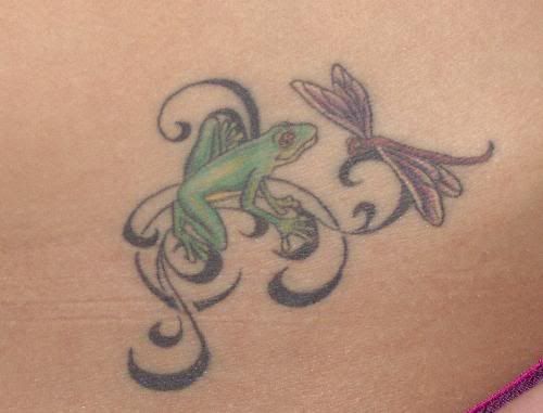 tribal dragonfly tattoos. Beautiful Dragonfly Tattoos