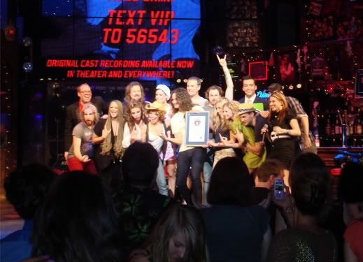 re: ROCK OF AGES Sets Guinness World Record for Largest Air Guitar Ensemble!
