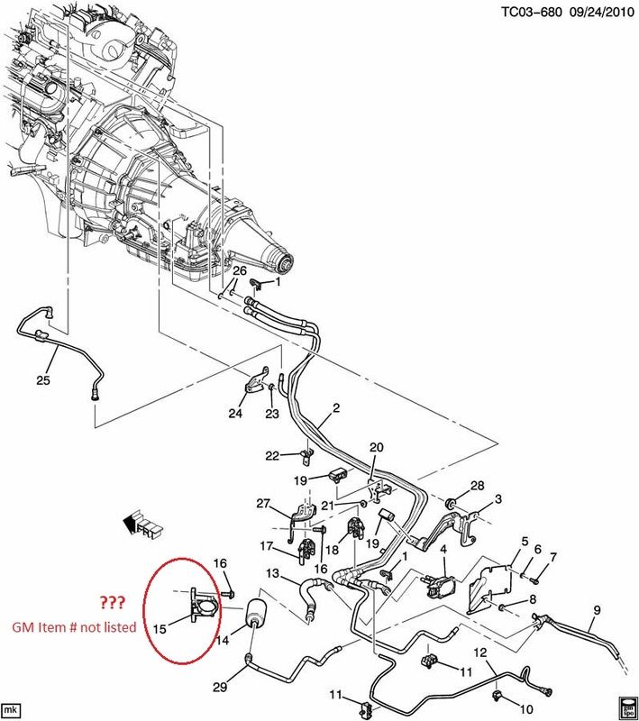 Fuel Filter Bracket GM Part ? Chevy Tahoe Forum GMC Yukon Forum Tahoe Z71 Cadillac