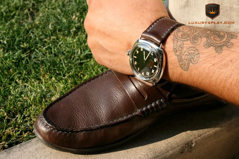 when your shoes match your watch/strap