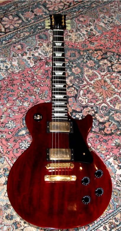 gibson les paul studio wine red gold hardware. F/T 93 Gibson Les Paul Studio
