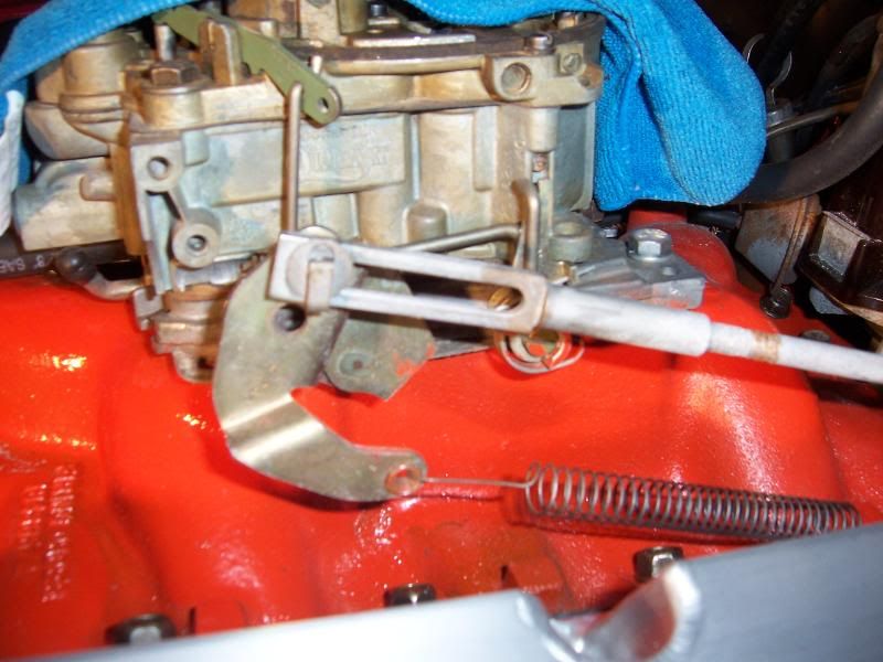 Quadrajet throttle linkage? Team Camaro Tech