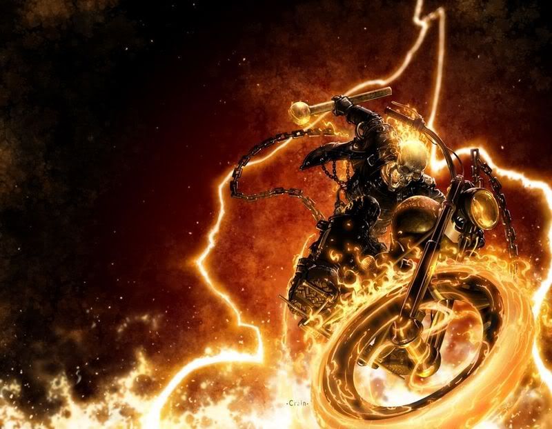 Desktop Wallpaper Of Ghost Rider. makeup Ghost Rider Wallpaper