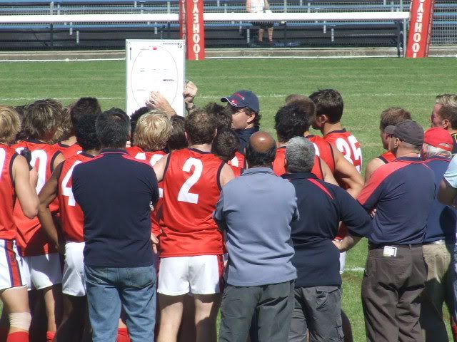 Mick Cousens addresses his troops