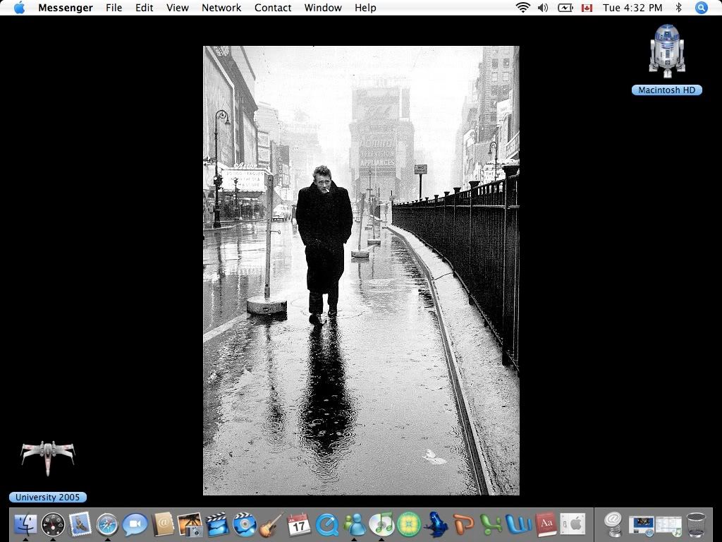 James Dean in Times Square