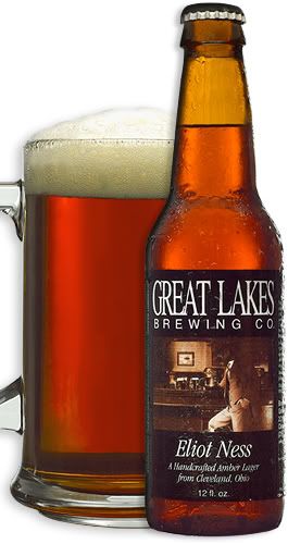 Eliot Ness Amber Lager by the Great Lakes Brewing Company