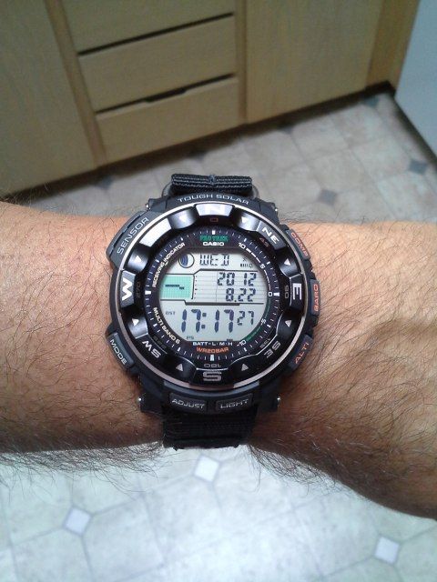 bracelet casio protrek prw 2500