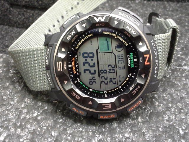 bracelet casio protrek prw 2500