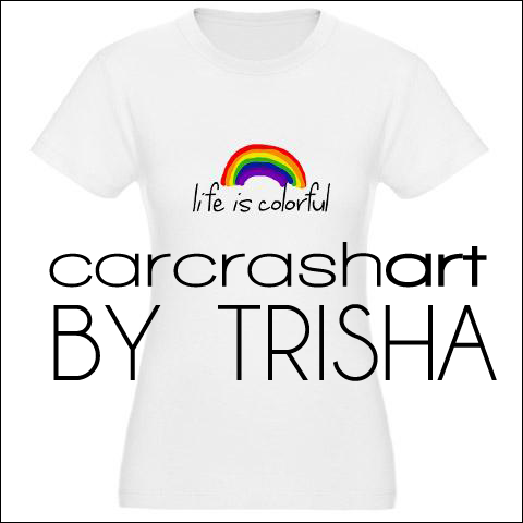 Life is Colorful Design - carcrashART by Trisha