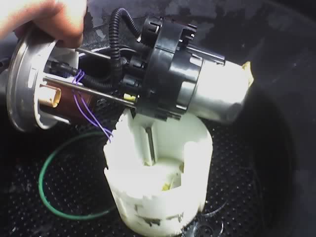pics \u0026 info on 2006 returnless fuel pump chevy colorado \u0026 gmc canyon Chevy Colorado Fuel Filter Replacement here you can see the fuel filter on the left and the pump on the right