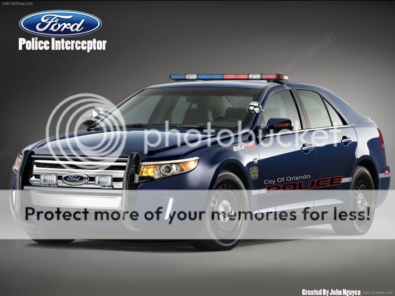 New ford interceptor police car #7
