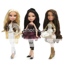   from the Bratz Designed by Perfume Collection Cloe, Jade, & Yasmin