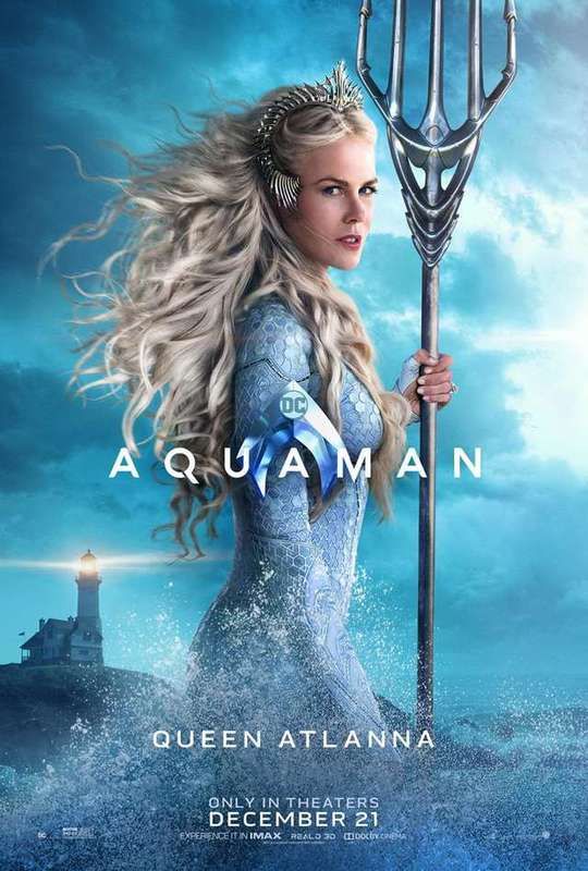 aquaman movie poster nicole kidman