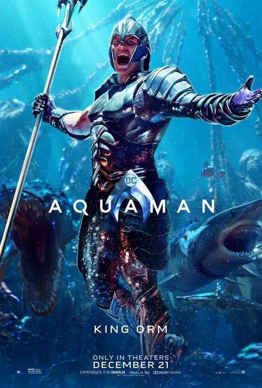 aquaman movie poster ocean master