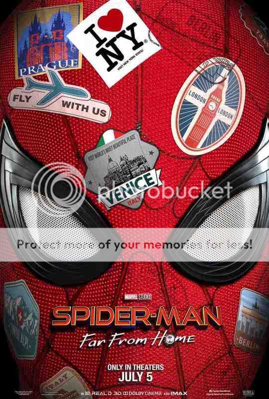 spider-man far from home movie poster
