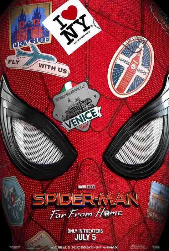 spider-man far from home movie poster