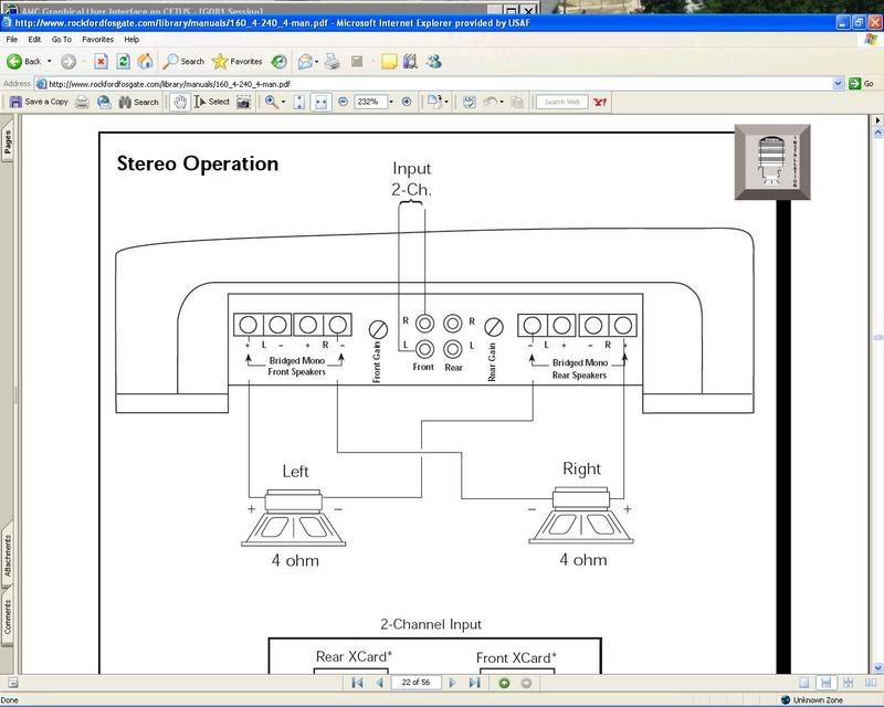 confusion on 4-ch amp wiring -- posted image.