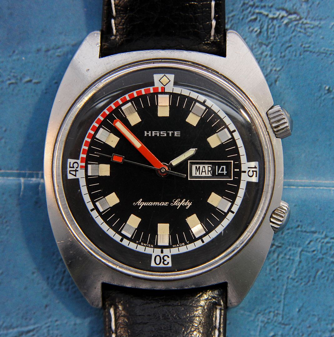 FS: Vintage 1970s Big Haste Super Compressor Automatic Diver w ...