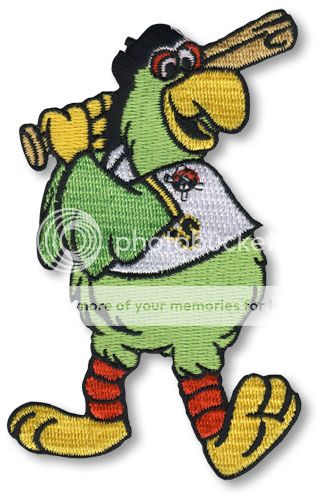 Pittsburgh Pirates Parrot Logo Mascot Jersey Patch