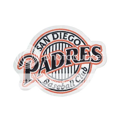 San Diego Padres Team Sleeve Patch Jersey Official Old Retro Throwback ...