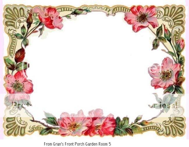 23 Floral Frame Photo by s1c1d | Photobucket