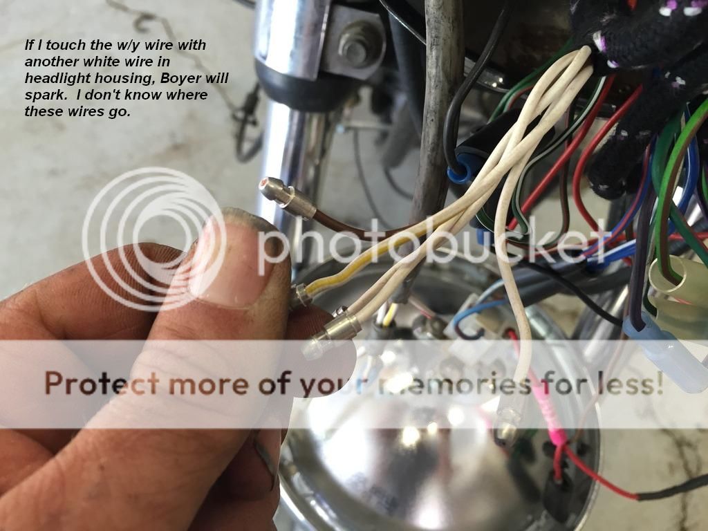 Wiring experts help needed with T140 harness... - Britbike forum